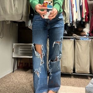 vintage baggy y2k denim